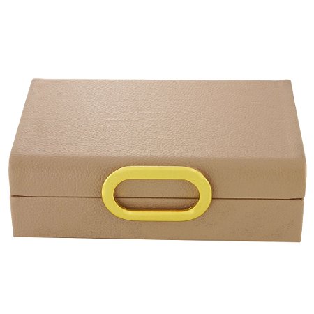 CAIXA DECORATIVA NUDE 27x22x11cm