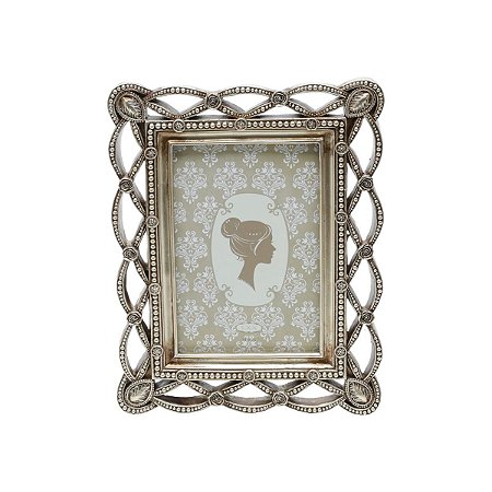 PORTA-RETRATO RESINA DOURADO 10x15cm
