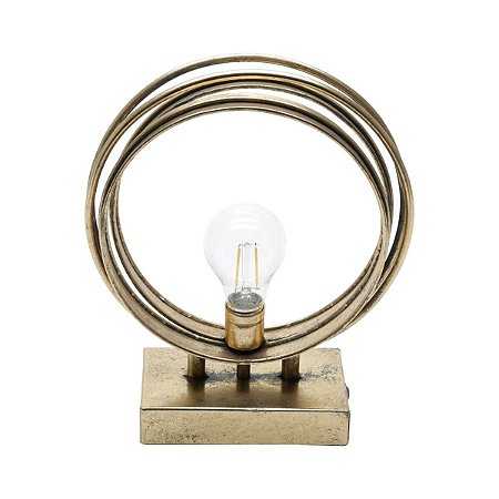LUMINÁRIA METAL OURO VELHO 23x9x28cm