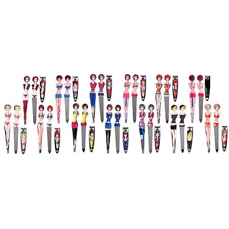 KIT MANICURE 3 PCS FASHION GIRLS