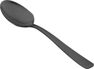 CJ 12 COLHERES DE AÇO INOX P/CAFÉ PVD BLACK PISA