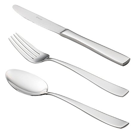 FAQUEIRO 130PC PRATA PISA C/ESTOJO DE MADEIRA