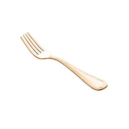 CJ 12 GARFOS DE AÇO INOX P/MESA DE PVD CROISÉ ROSE GOLD