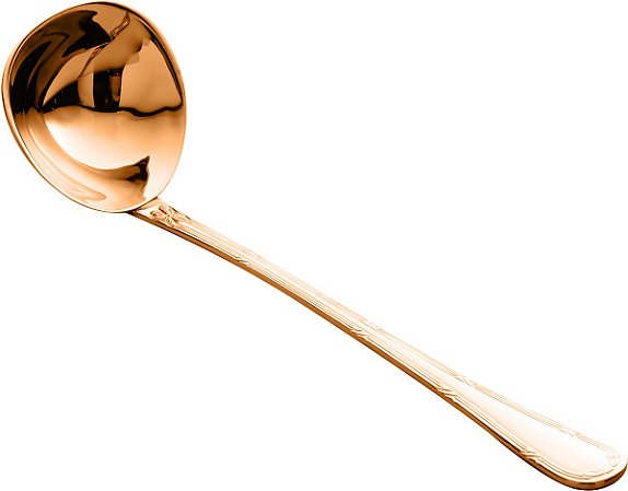CONCHA DE AÇO INOX P/SOPA CROISÉ ROSE GOLD