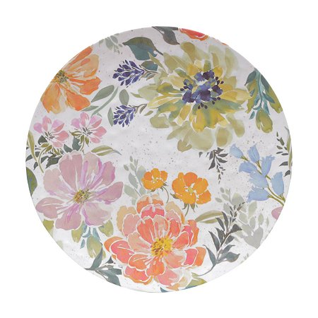 TRAVESSA DE MELAMINA FLOWERS 41cm