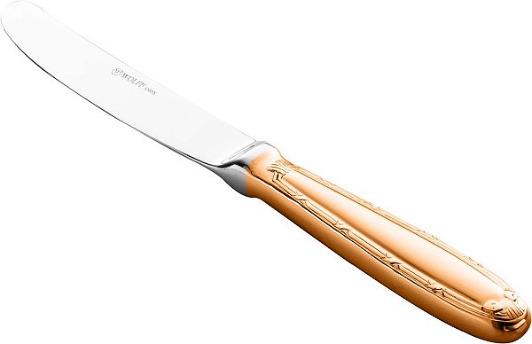 CJ 12 FACAS P/SOBREMESA C/CABO OCO DE PVD ROSE GOLD CROISÉ