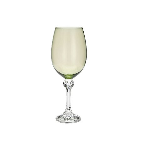 CJ 6 TAÇAS P/VINHO DE CRISTAL ECOLÓGICO ELISA KALE 450ml