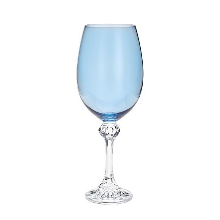 CJ 6 TAÇAS P/VINHO DE CRISTAL ECOLÓGICO ELISA ISLAND PARADISE 450ml