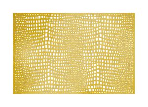 LUGAR AMERICANO DE PLÁSTICO NET DOURADO 45x30cm