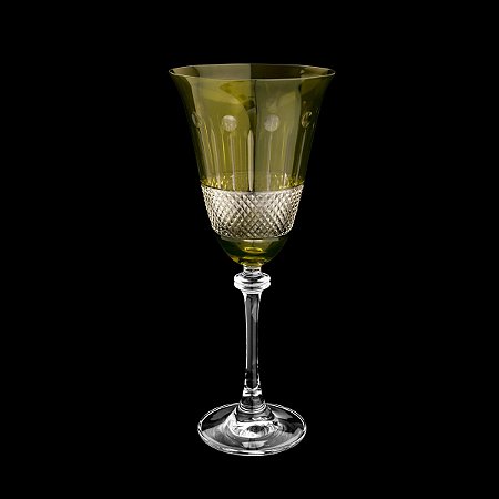 CJ 6 TAÇAS CHAMPAGNE CRISTAL ECOLÓG SAPHIRE ALEXANDRA 350 ML