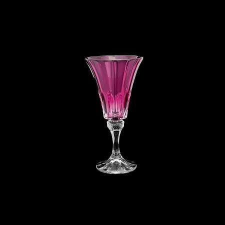 CJ 6 TAÇAS DE CRISTAL ECOLÓGICO P/ÁGUA WELLINGTON AMETISTA 280ml
