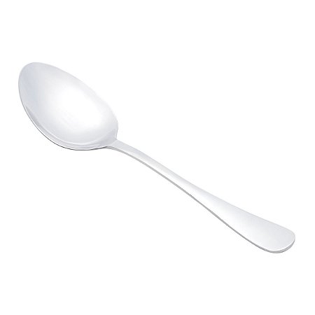 (UN) COLHER P/ARROZ DE AÇO INOX LUGANO