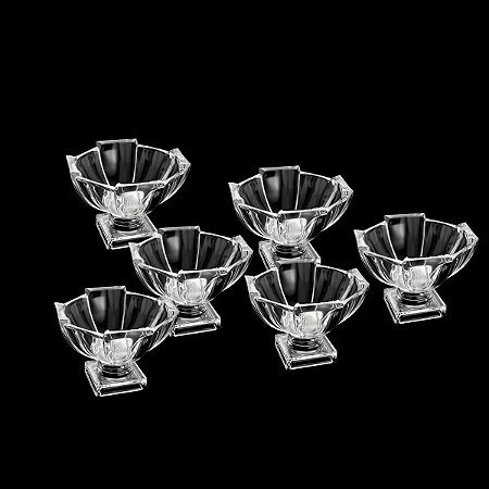 TAÇA P/SOBREMESA DE CRISTAL STAGE