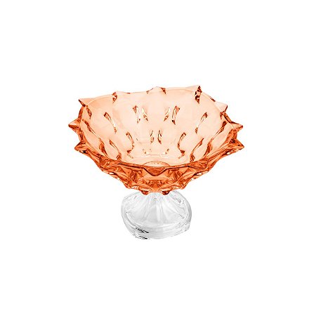 CENTRO DE MESA CRISTAL DE ECOLÓGICO LIVRE DE CHUMBO SAMBA PINK 29,5X20,5cm