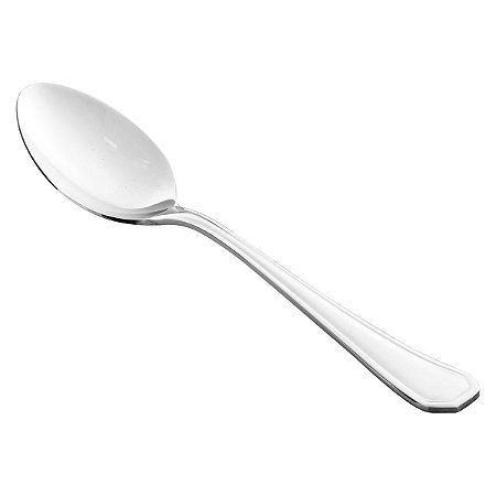 (DZ) COLHER P/MESA DE AÇO INOX HEXAGONAL
