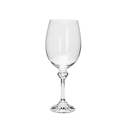 CJ 6 TAÇAS P/ÁGUA DE CRISTAL ECOLÓGICO ELISA 450 ML