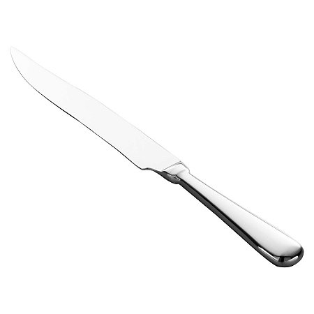 (DZ) FACA P/ASSADO AÇO INOX LUGANO CABO OCO