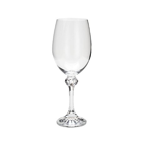 CJ 6 TAÇAS P/VINHO TINTO DE CRISTAL ECOLÓGICO ELISA 350 ML