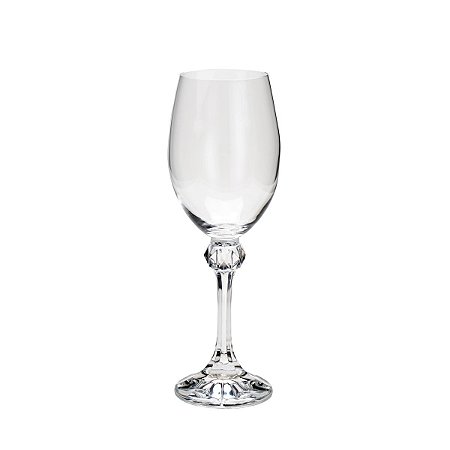CJ 6 TAÇAS P/ VINHO BRANCO DE CRISTAL ECOLÓGICO ELISA 250 ML