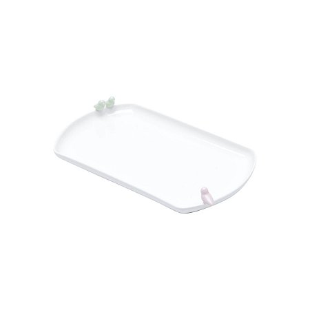 BOWL DE PORCELANA BIRD COLORS 25X15,8X3,6CM