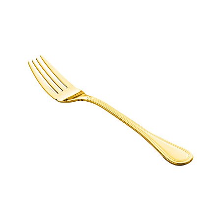 (DZ) GARFO P/PEIXE AVALON PVD DOURADO