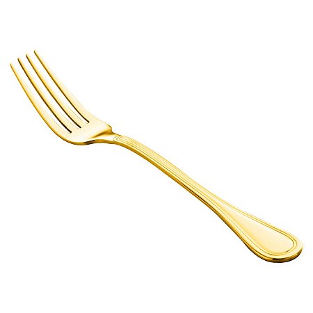 (DZ) GARFO P/SOBREMESA PVD DOURADO AVALON