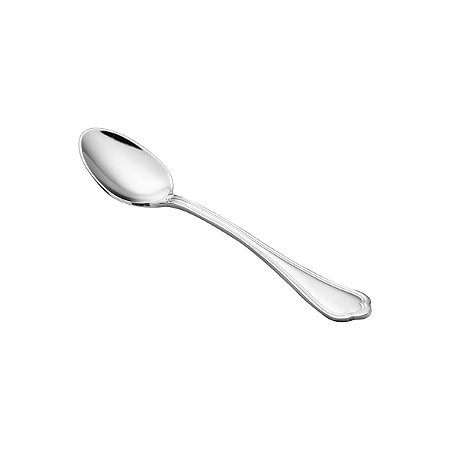 (DZ) COLHER P/CHÁ AÇO INOX