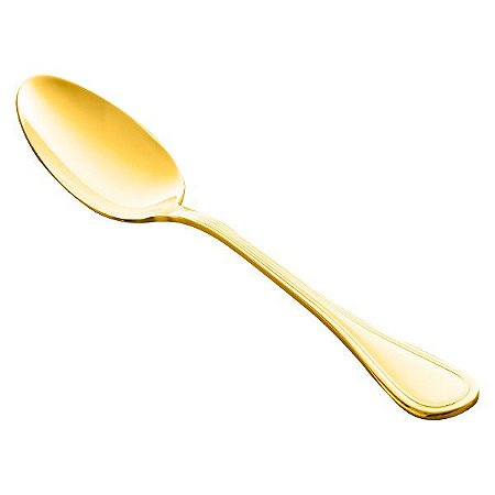 (DZ) COLHER P/SOBREMESA AVALON PVD DOURADO