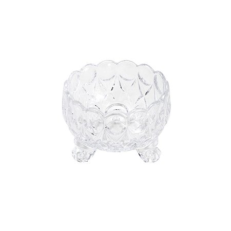 CJ 6 PC BOWL DE CRISTAL C/PÉ ANGÉLICA 9,5x7X6,2CM