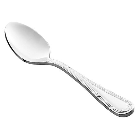 (DZ) COLHER P/CAFE AÇO INOX CROISÉ