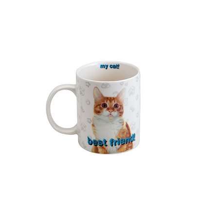 CANECA DE PORCELANA CAT 330ML