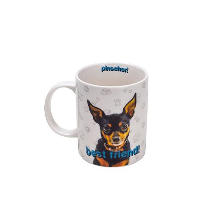 CANECA DE PORCELANA PINSCHER 330ML