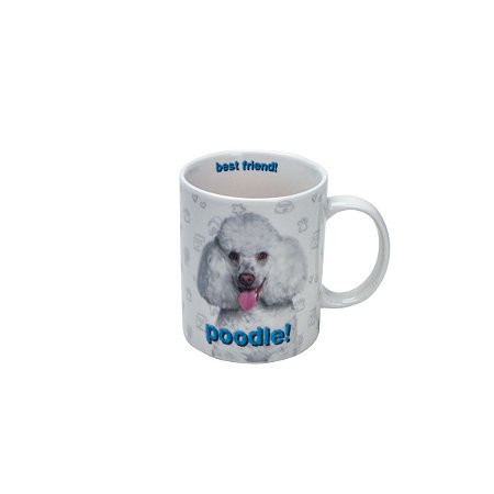 CANECA DE PORCELANA POODLE 330ML