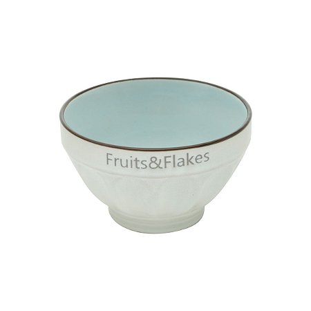 CJ 2 BOWLS DE PORCELANA ALLURE AZUL 700ml