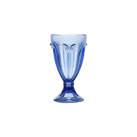 JG 6 COPOS AGUA BORBOLETA BLUE 240 ML