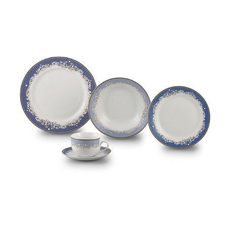 JG DE JANTAR DE PORCELANA SUPER WHITE CEDRO 20PC