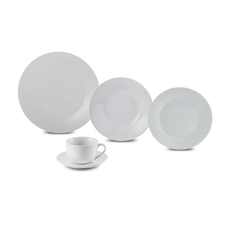 JG DE JANTAR DE PORCELANA SUPER WHITE ANACAPRI 20PC