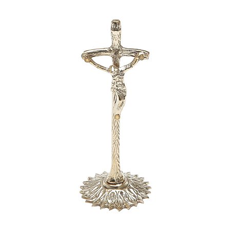 CRUCIFIXO DOURADO DE ZAMAC