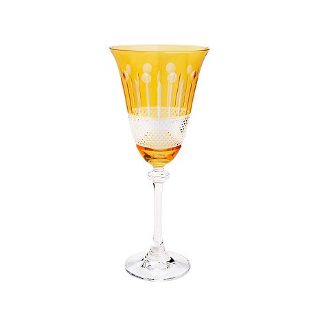CJ 6 TAÇAS DE CRISTAL ECOLÓGICO P/VINHO ALEXANDRA/ASIO TOPÁZIO 250ml