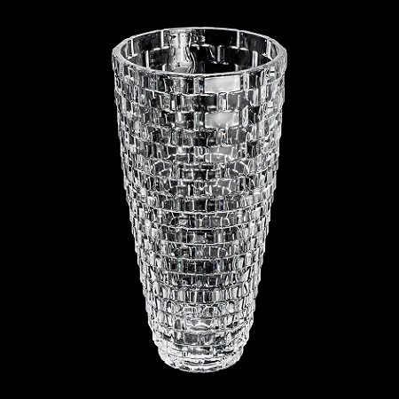 VASO DE CRISTAL BRICK 15X30CM