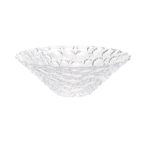 CENTRO DE MESA DE CRISTAL BUBBLE 30X10,5CM