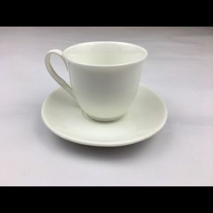 CJ 6 XÍCARAS P/CAFÉ C/PÍRES DE PORCELANA