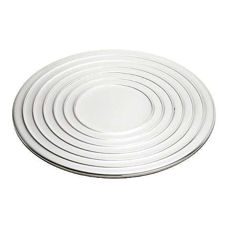 DESCANSO P/PRATO DE AÇO INOX FRIEZE 20CM