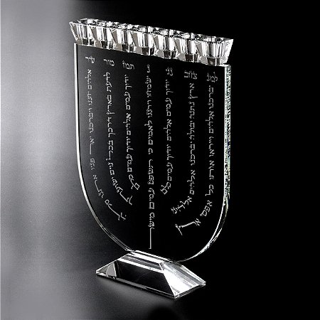 MENORAH 7 VELAS 33,5CM ALT