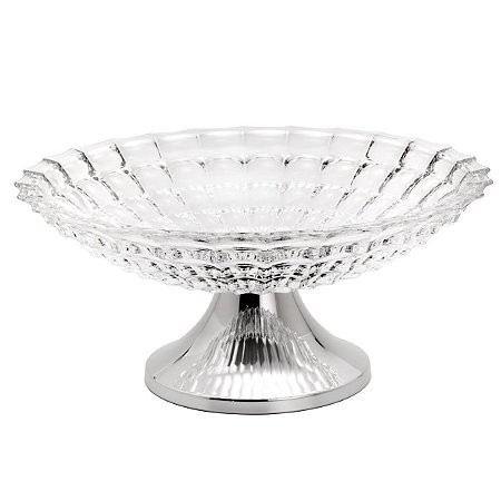 FRUTEIRA DE AÇO INOX WINDOW 33X15CM