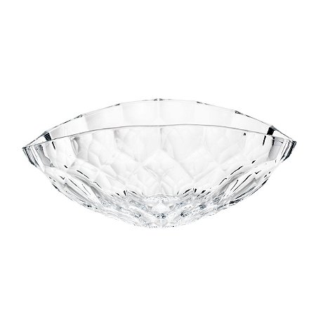 CENTRO DE MESA DE CRISTAL ECOLÓGICO HONEY COMB 40,5CM