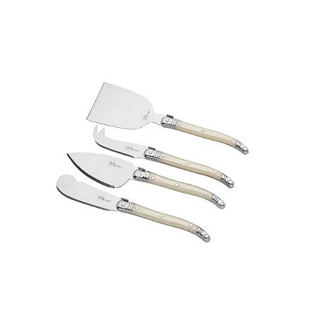JG 4PC P/ QUEIJO DE AÇO INOX CHEESPECIAL