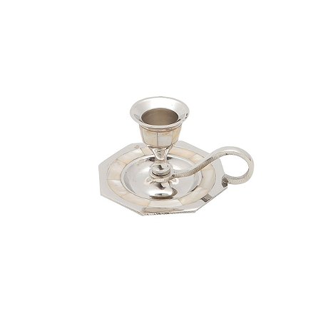 PORTA VELA ESCAMA DE CONCHA PAHAL 7,5CM