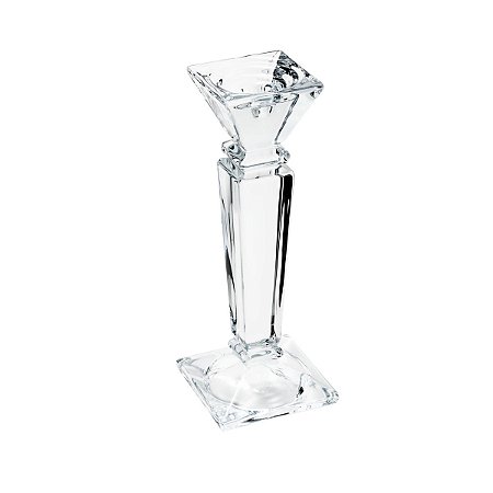 CASTIÇAL DE CRISTAL ECOLÓGICO EMPERY 20,5CM