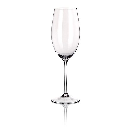 CJ 6 TAÇAS P/VINHO DE CRISTAL ECOLÓGICO TWIGGY BRANCO 460ML